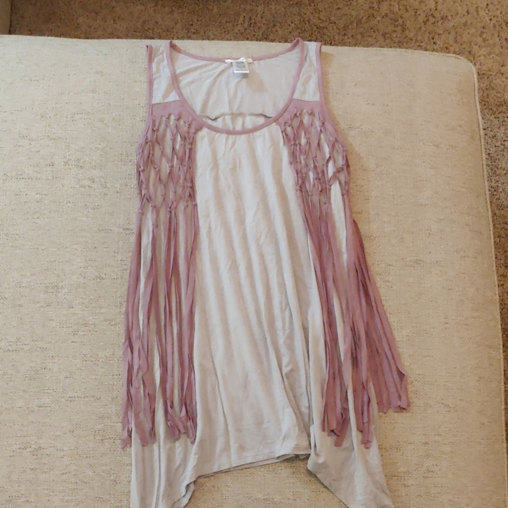Long Fringe Shirt